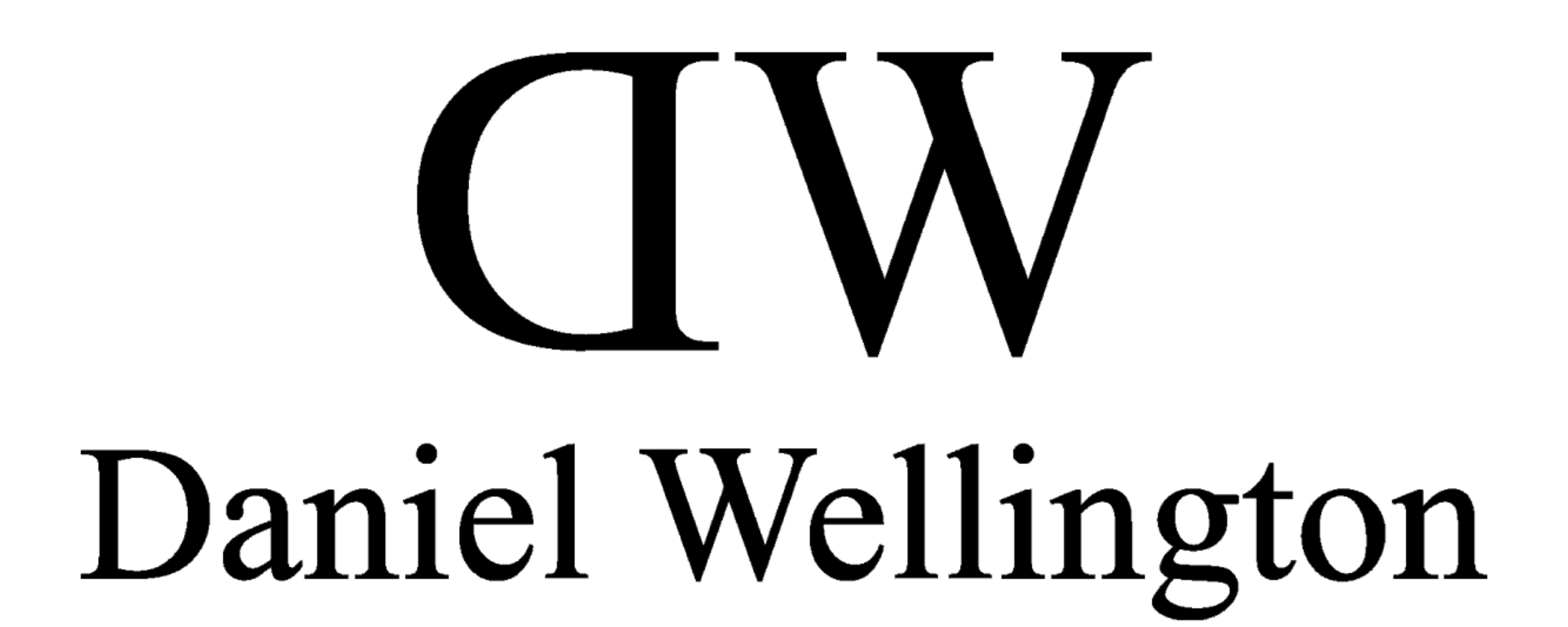 Daniel Wellington logo, brand using Shopeaks